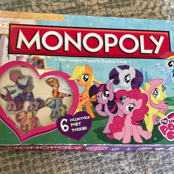 My Little Pony Edition Board Game monopoly - Picture 1 of 1